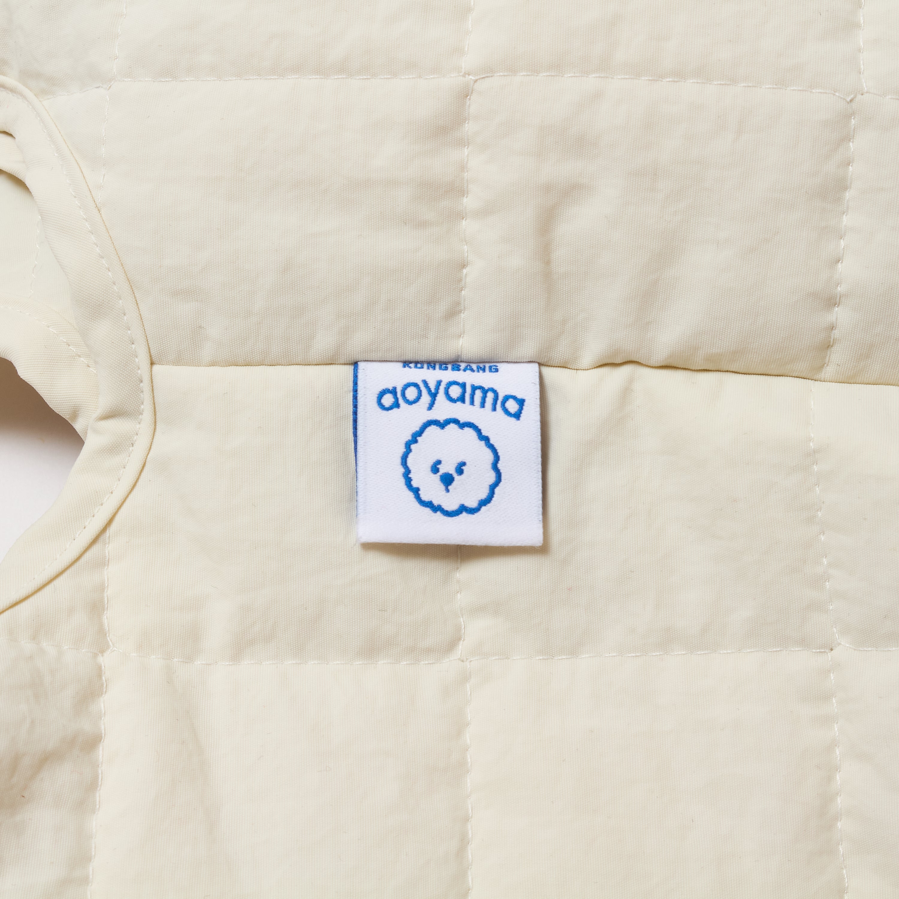 AOYAMA KONGBANG original logo nylon quilted bag
