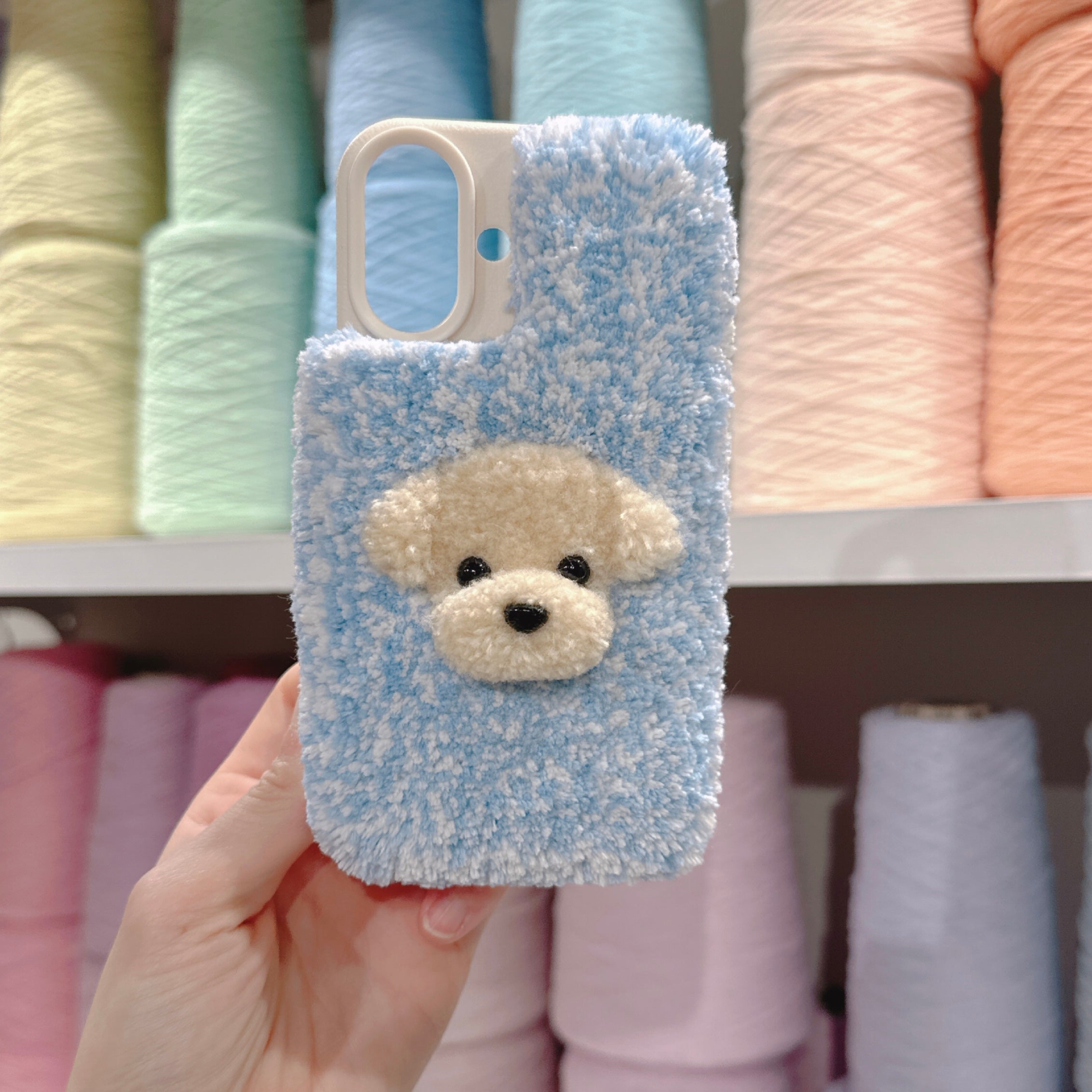 Tufting My Pet Smartphone Case Semi-Customized Toy Poodle & Bichon