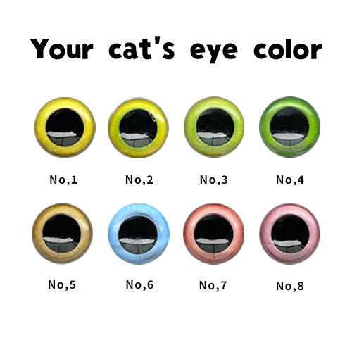 Custom-Made Tufted pawtner Mirror Keychain