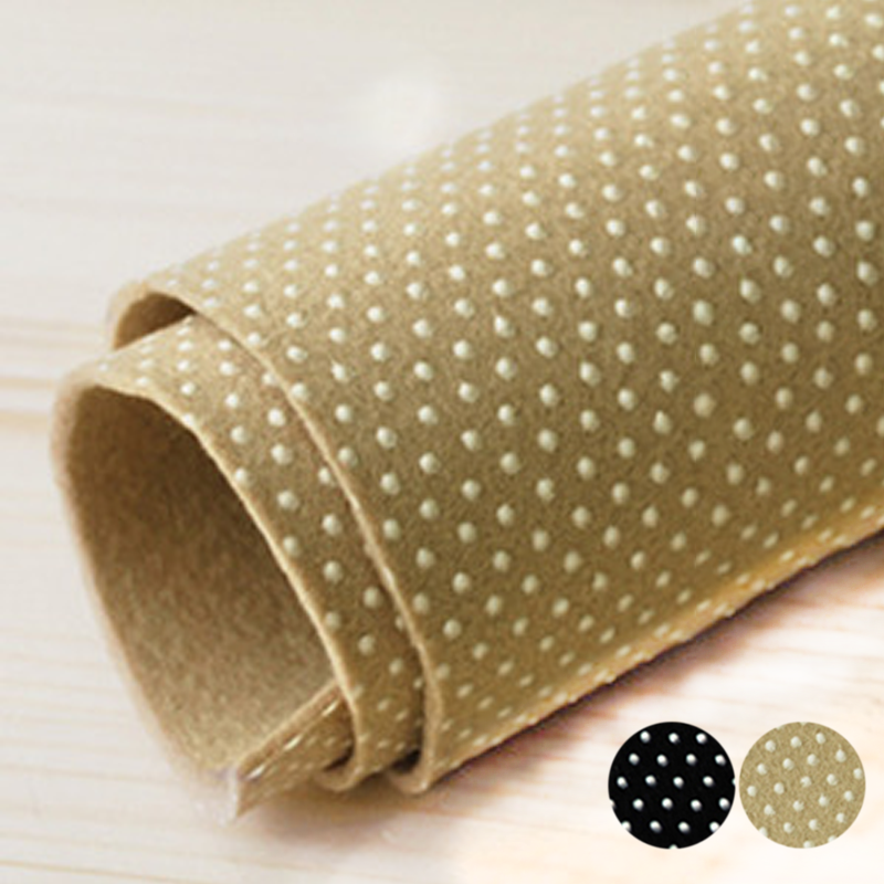 Tufting backing cloth for lining, colored felt (with anti-slip) 110cm x 90cm, thickness 2mm