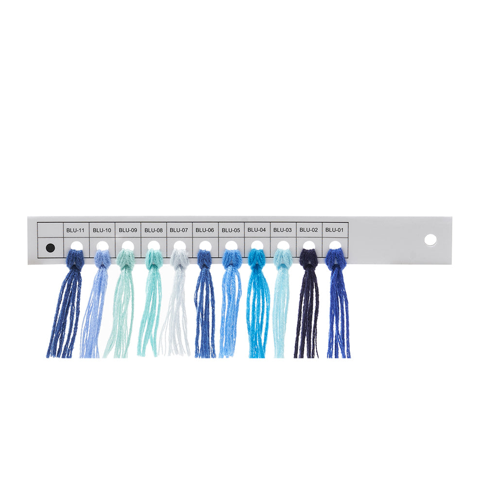 Tufting yarn, cone-wound, color sample, color sample book