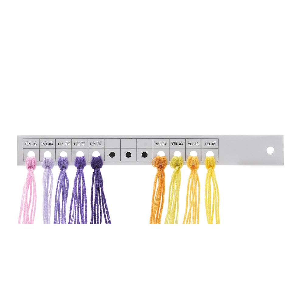 Tufting yarn, cone-wound, color sample, color sample book