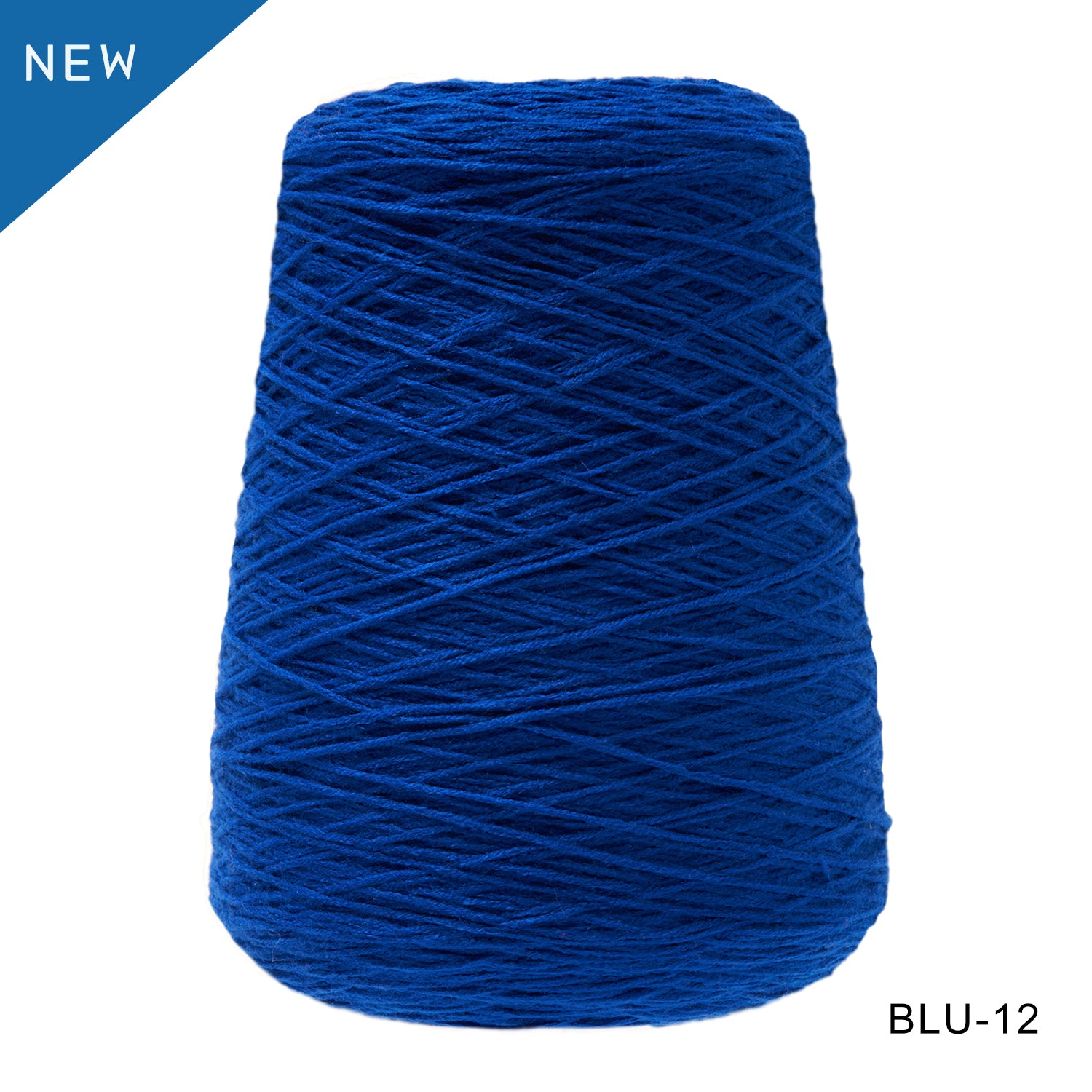 Tufting yarn, cone-wound yarn, blue