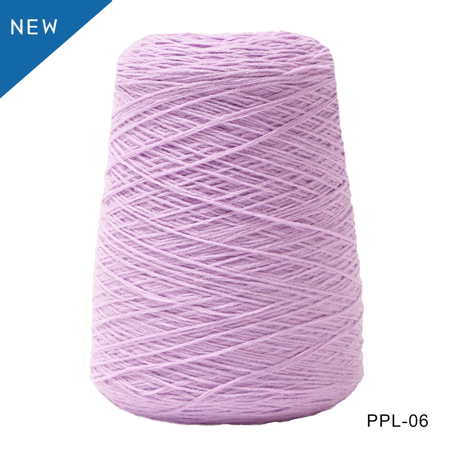 Tufting yarn, cone-wound yarn, purple