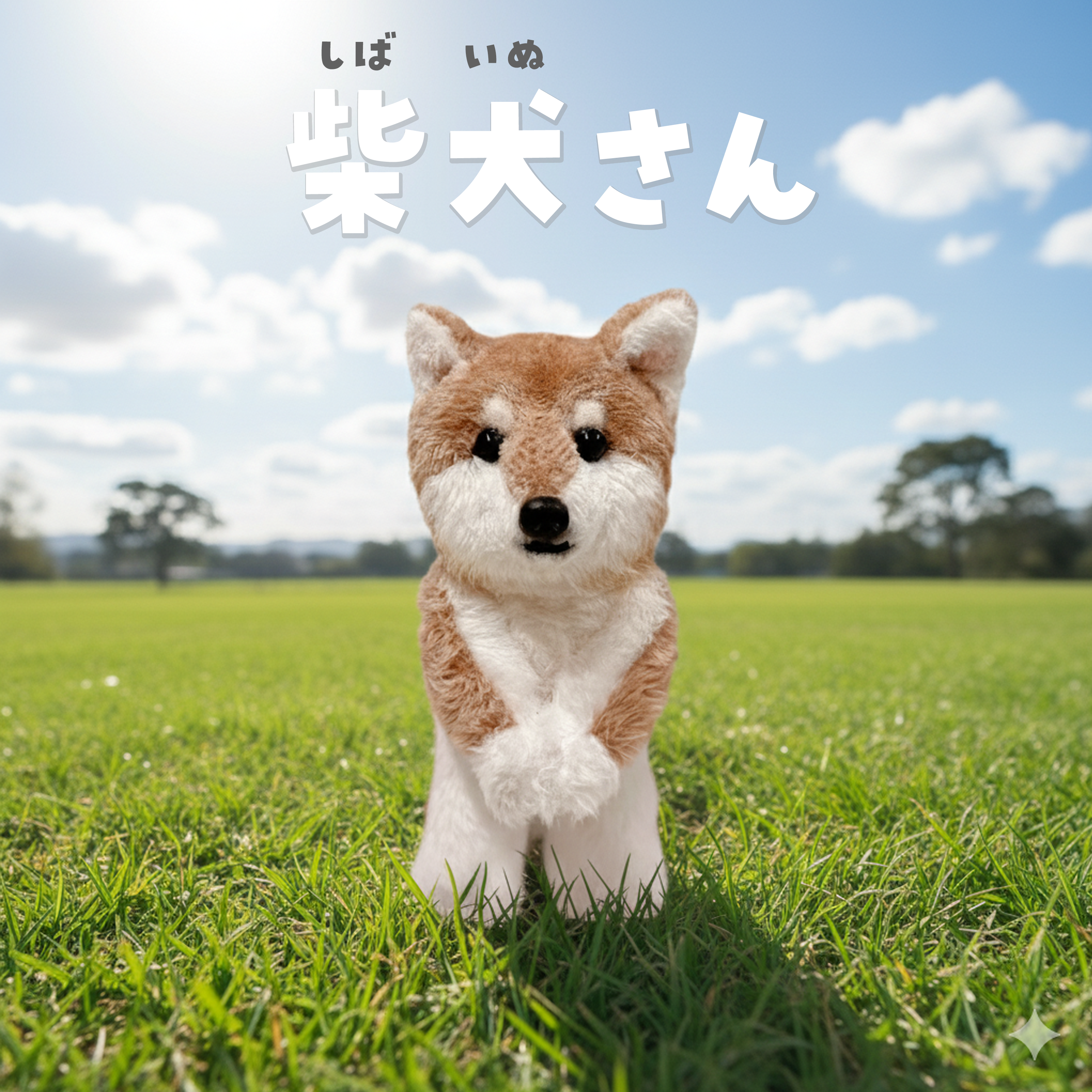 ※2名以上で予約可※ぬいぐるみワークショップ 柴犬さん