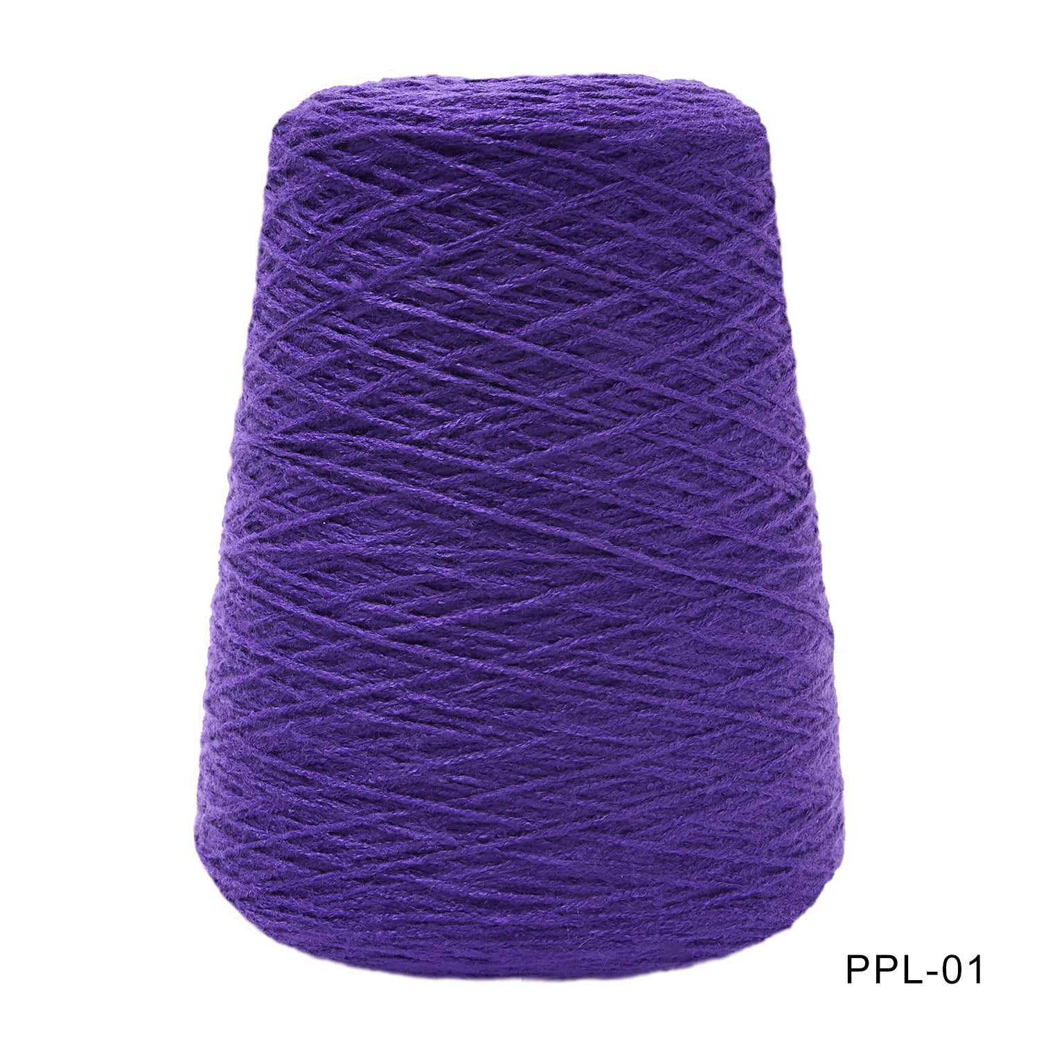Tufting yarn, cone-wound yarn, purple