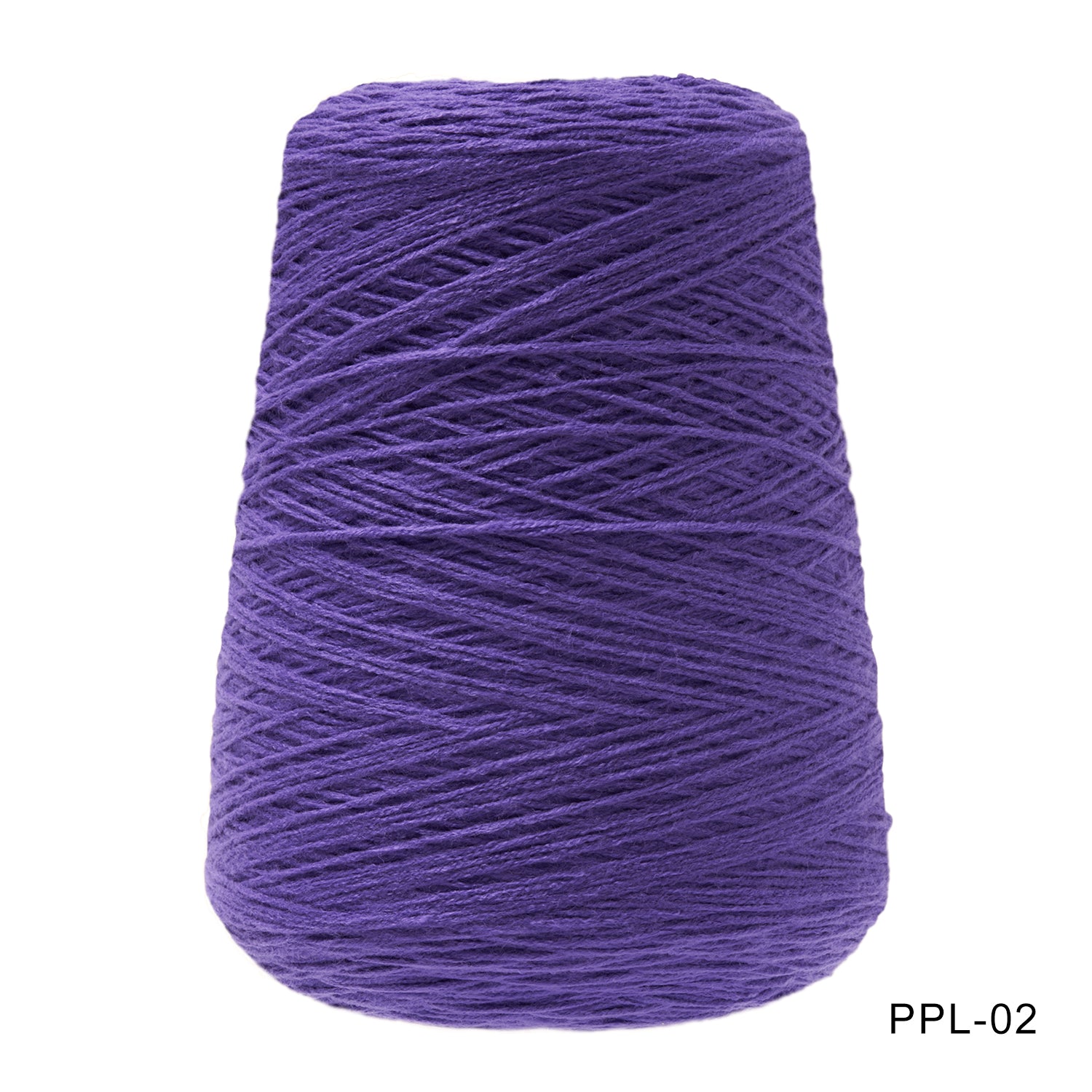 Tufting yarn, cone-wound yarn, purple
