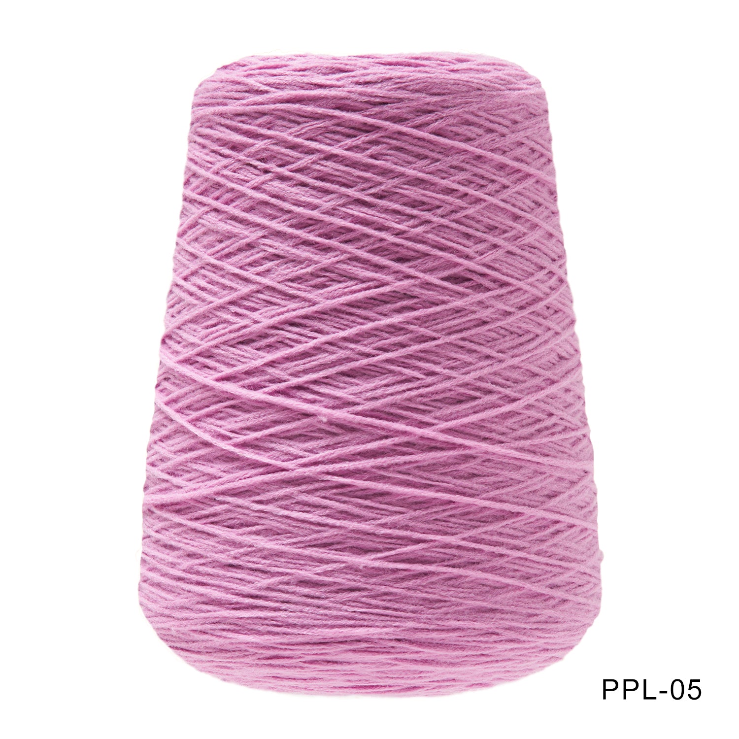 Tufting yarn, cone-wound yarn, purple