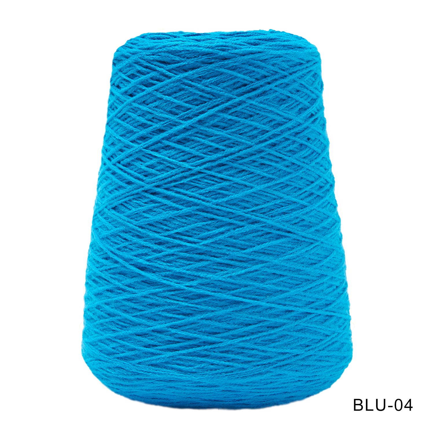 Tufting yarn, cone-wound yarn, blue