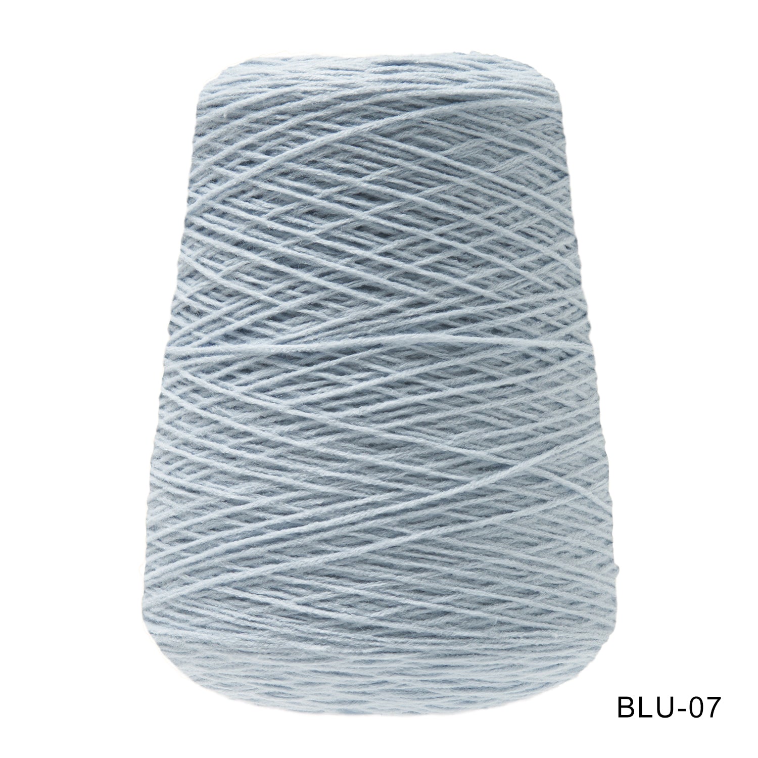 Tufting yarn, cone-wound yarn, blue