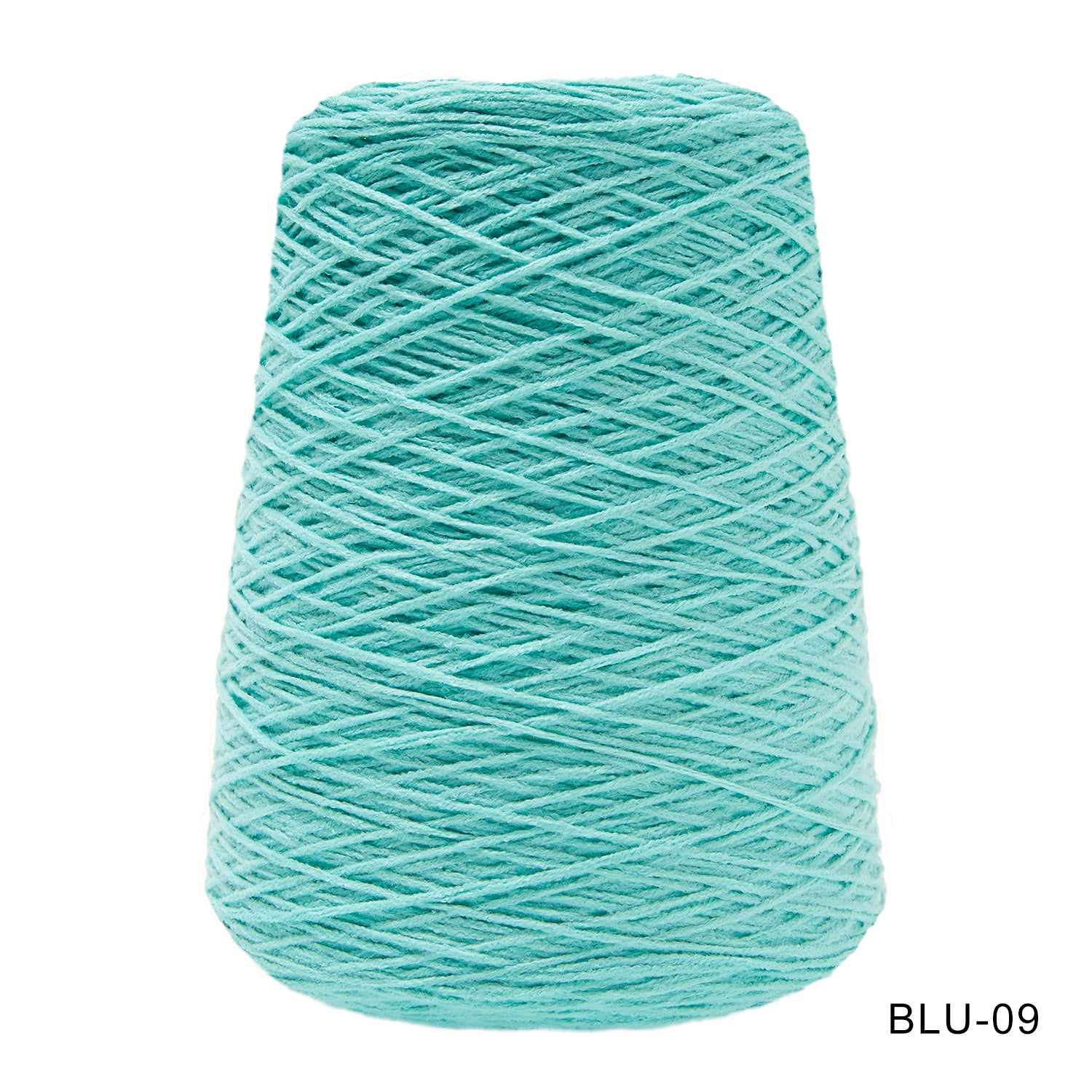 Tufting yarn, cone-wound yarn, blue