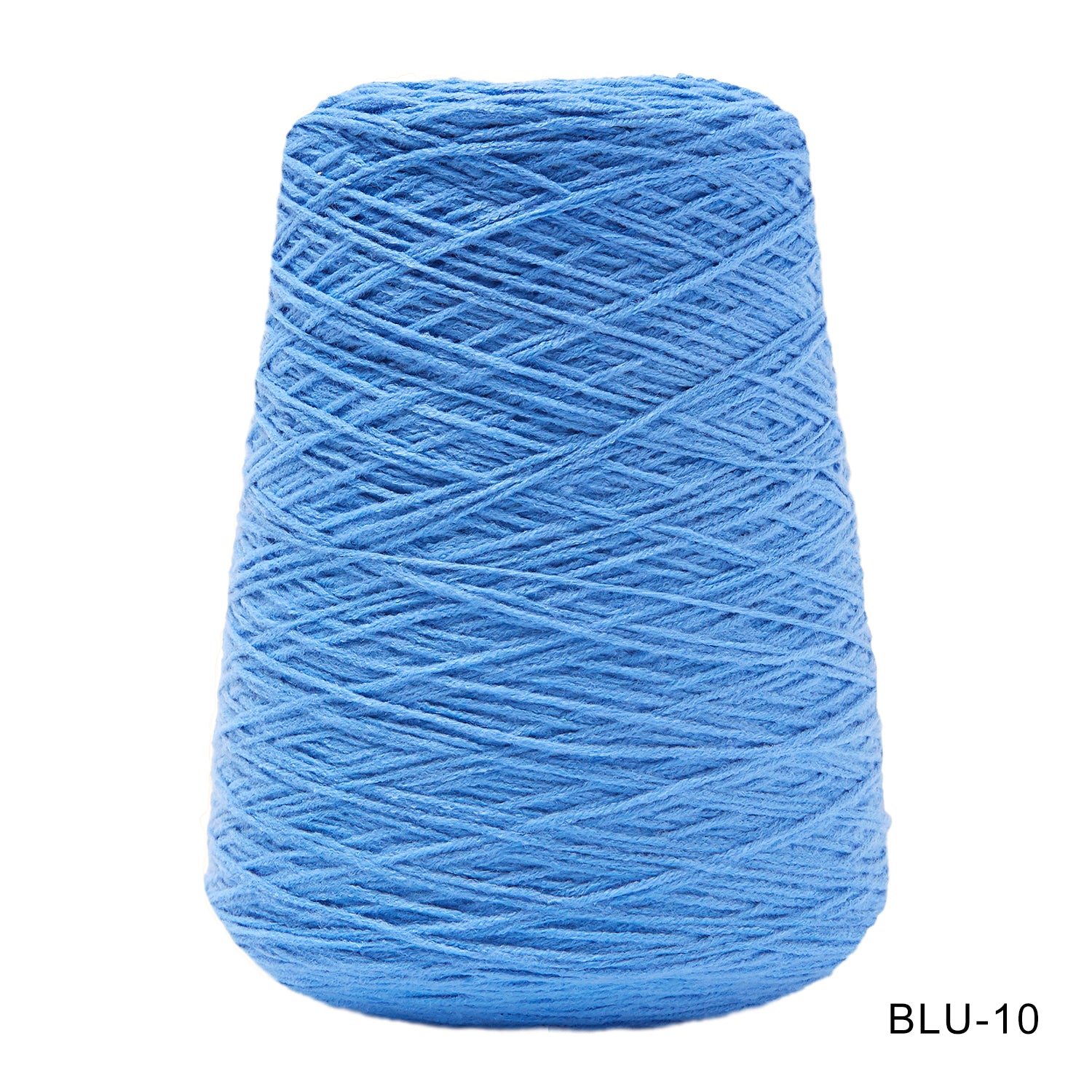 Tufting yarn, cone-wound yarn, blue