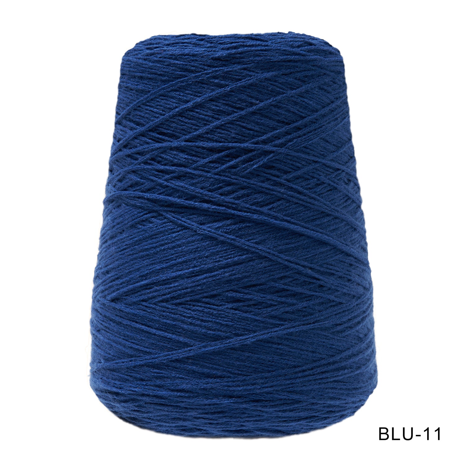 Tufting yarn, cone-wound yarn, blue