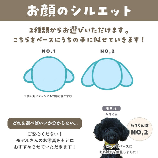 うちの子ぬいぐるみ カスタムメイド トイプー＆ビション