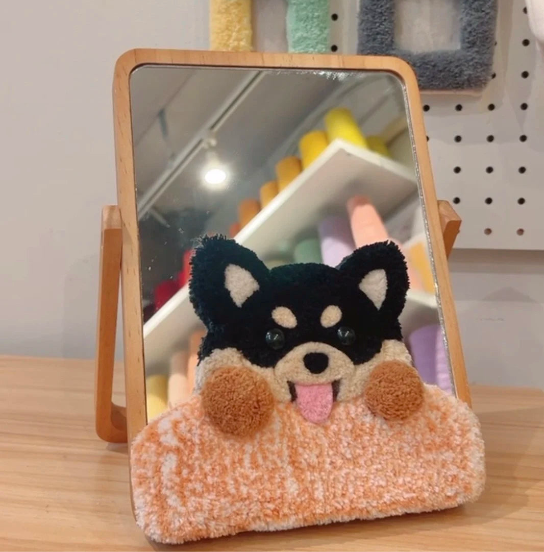 タフティングうちの子スタンドミラーカスタムメイド