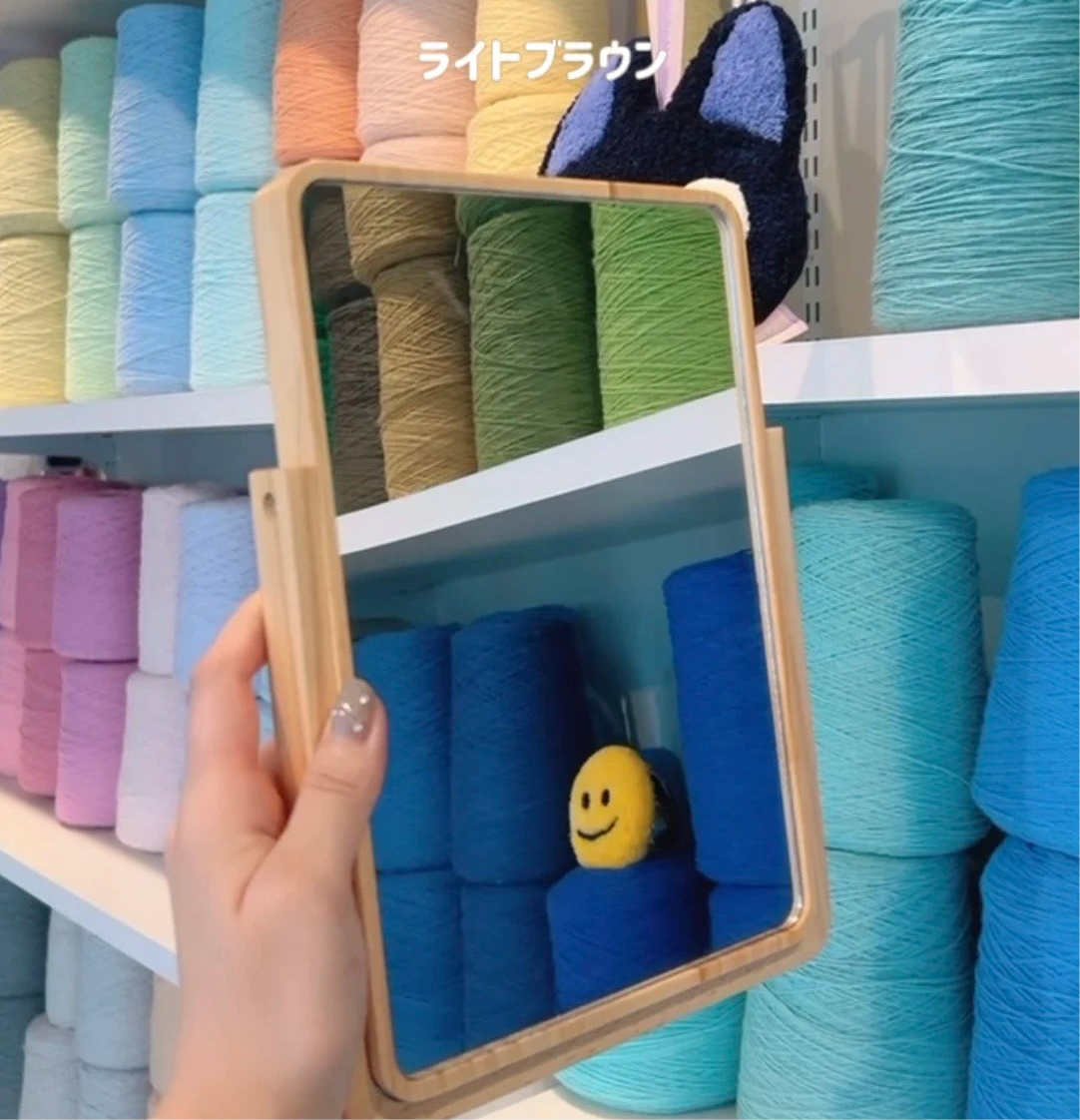 タフティングうちの子スタンドミラーカスタムメイド