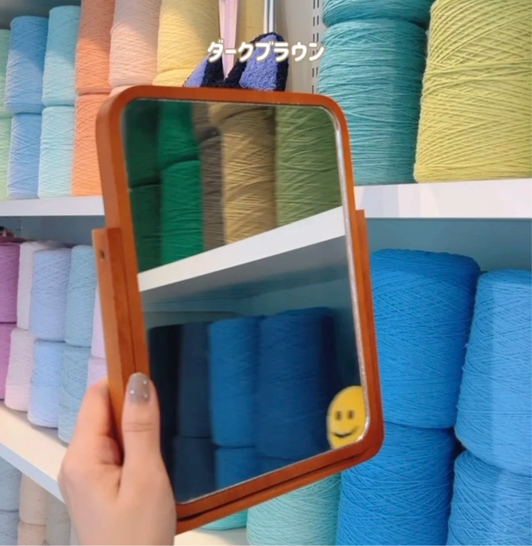 タフティングうちの子スタンドミラーカスタムメイド