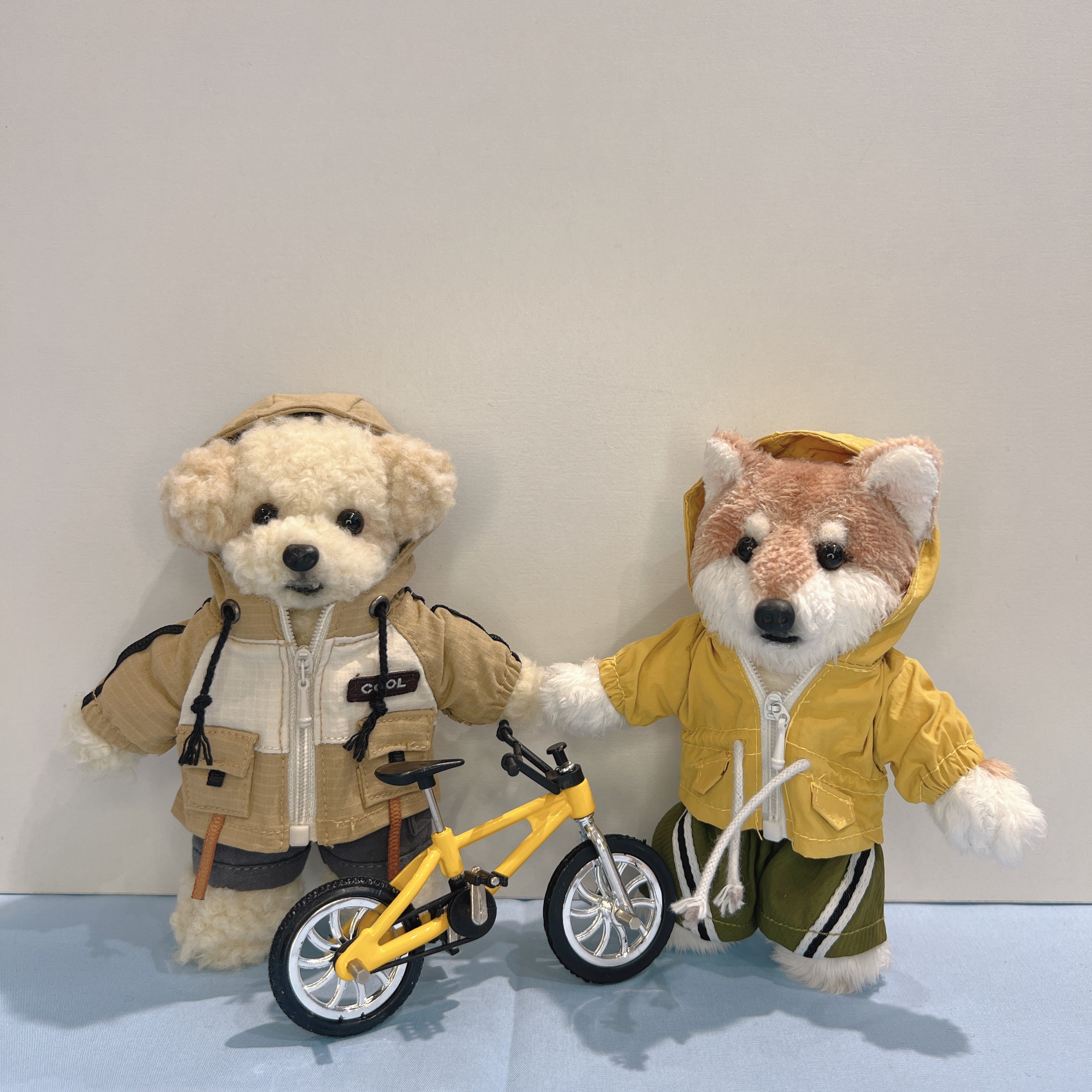 カラーフードジャケット ぬいぐるみさん用