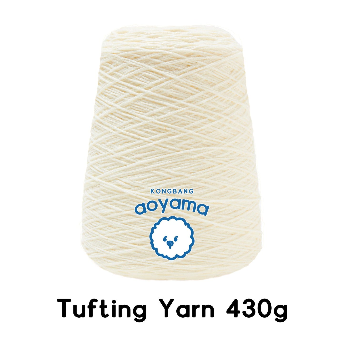 ※卸販売※タフティング用毛糸 コーン巻 毛糸 Tufting yarn パステルタフティング用毛糸 コーン巻 毛糸 Tufting yarn ホワイト・ブラック・グレー