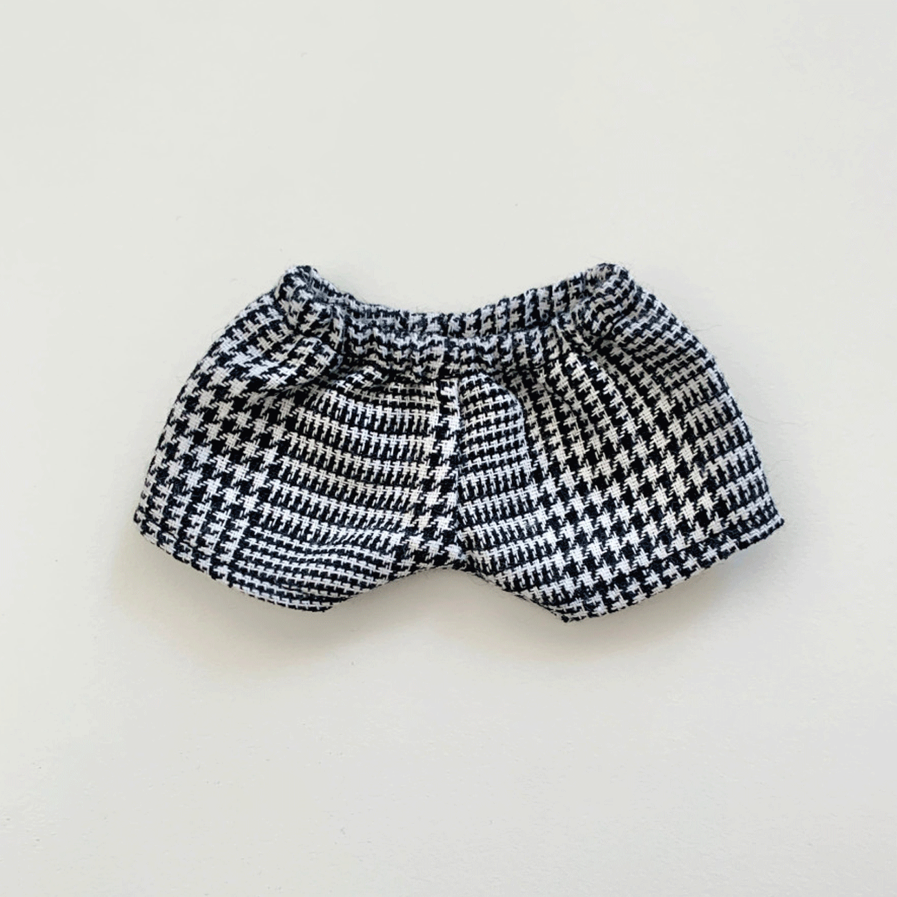 ブラックチェックパンツ ぬいぐるみさん用