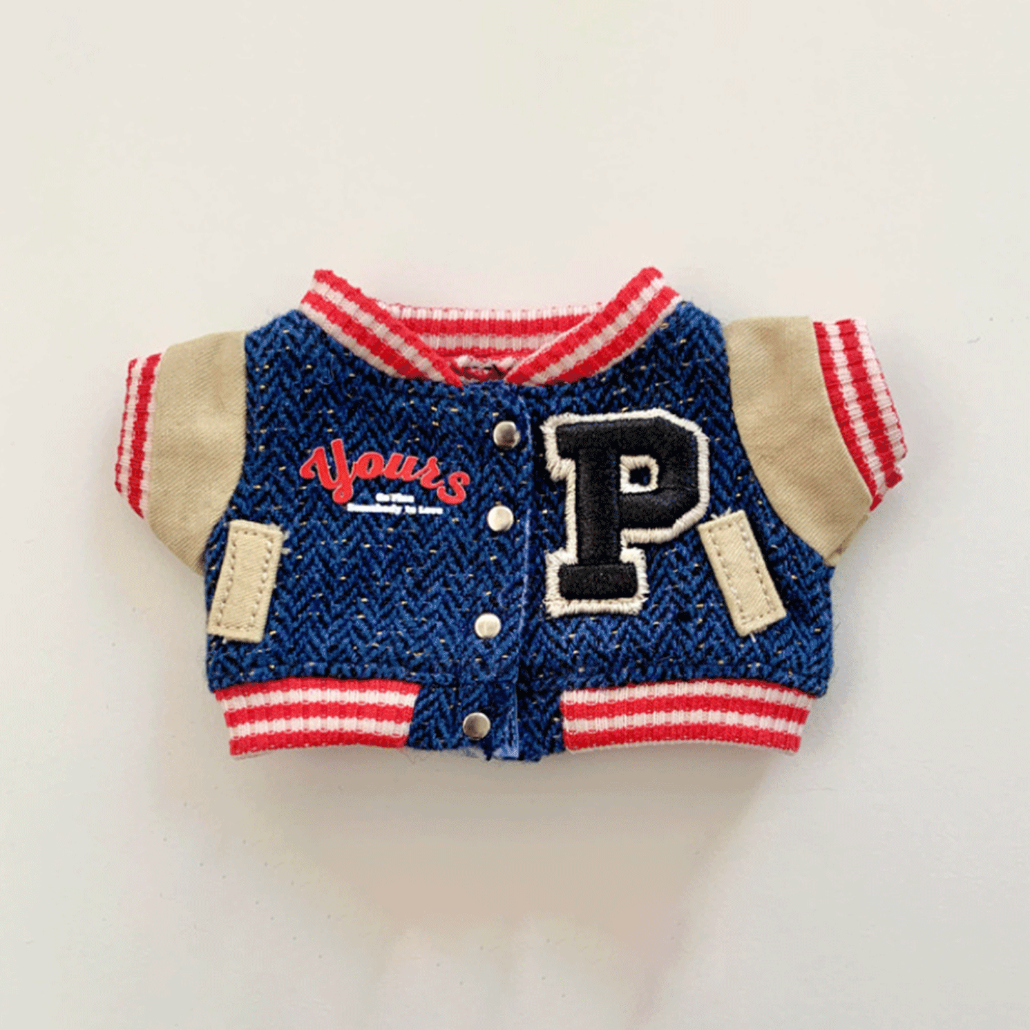 デニムPジャケット ぬいぐるみさん用