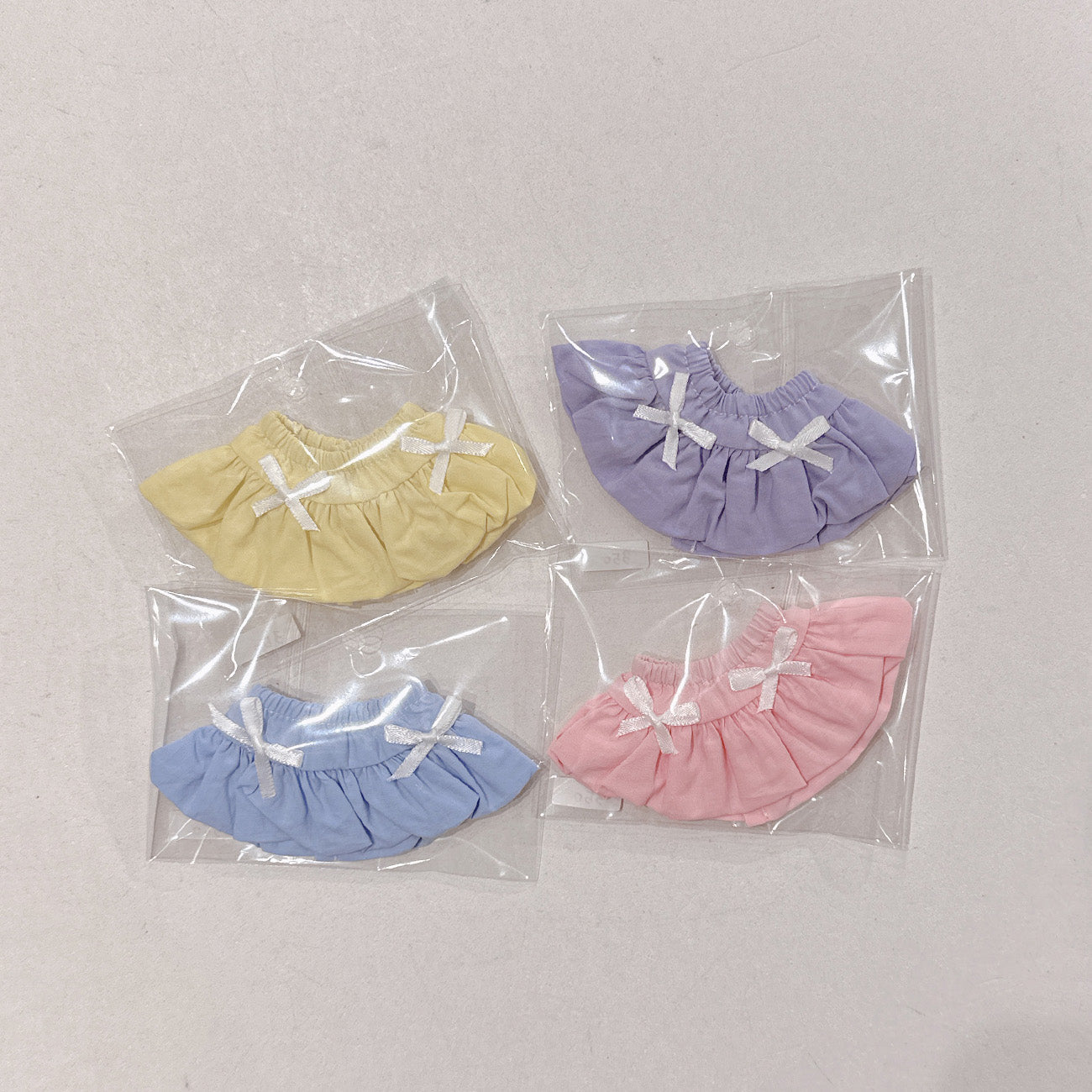 パステルリボンスカート ぬいぐるみさん用