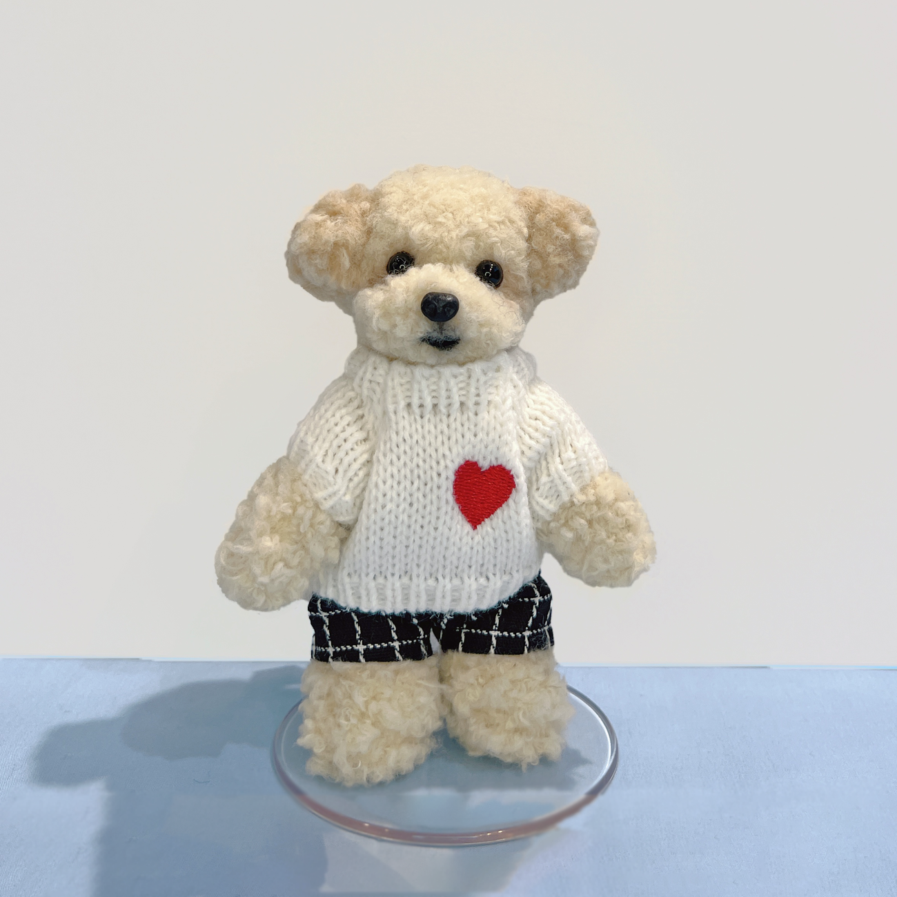 ハートセーター ぬいぐるみさん用