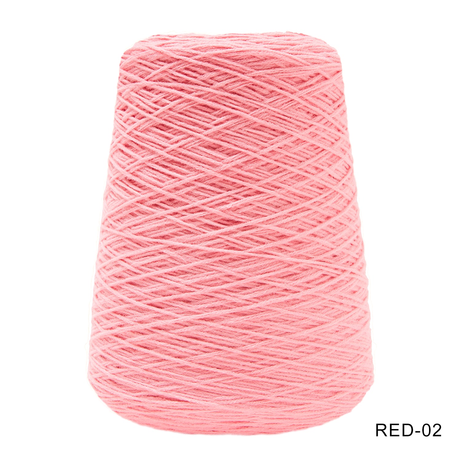 タフティング用毛糸 コーン巻 毛糸 Tufting yarn ピンク・レッド