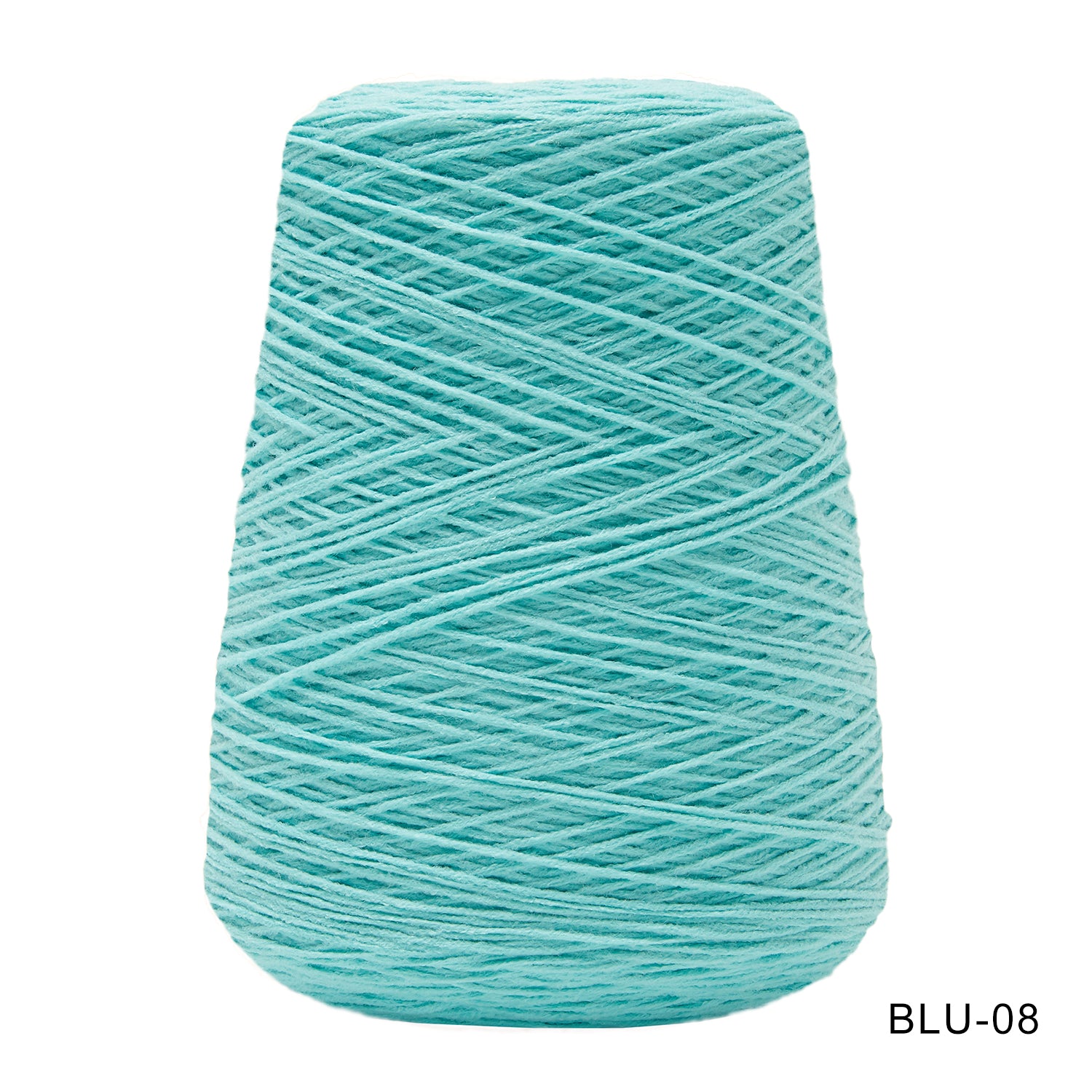 Tufting yarn, cone-wound yarn, blue