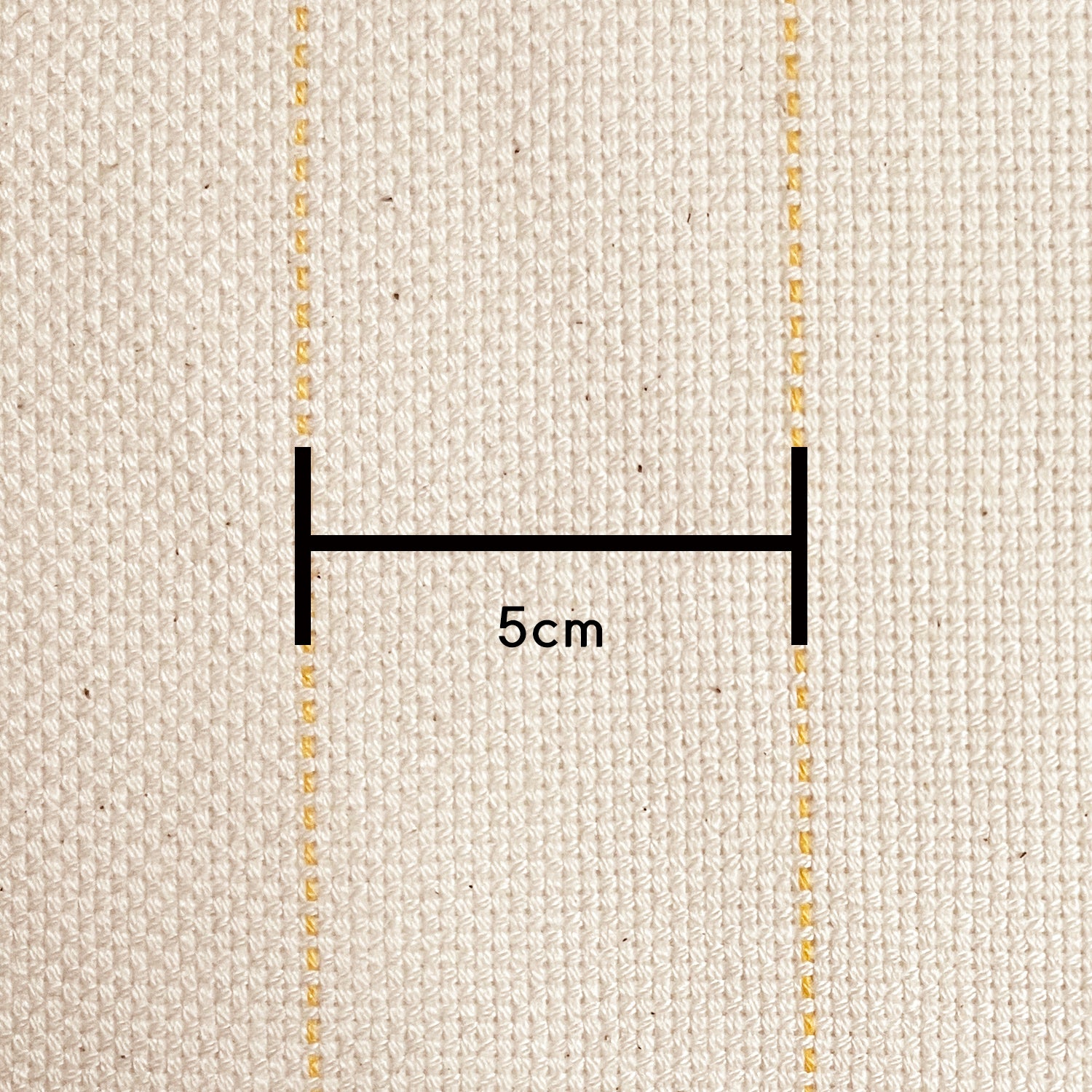 Tufting cloth Regular 1m x 1m 5cm wide line